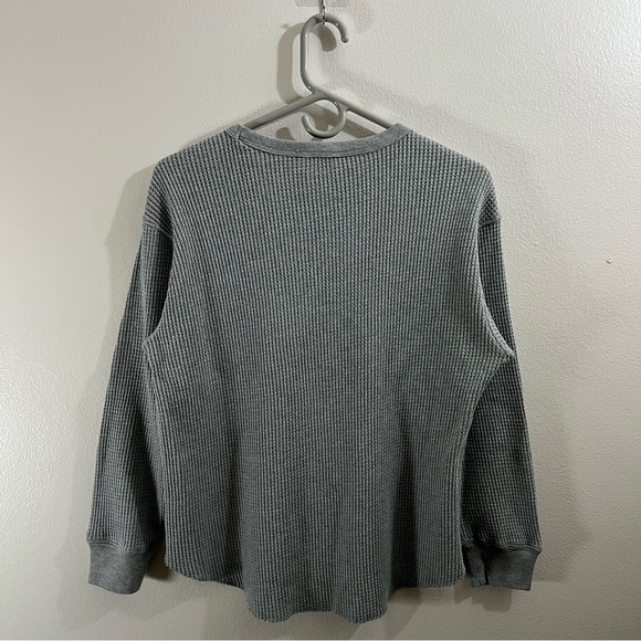 For The Republic size large cotton waffle long sleeve thermal tshirt - Picture 4 of 4